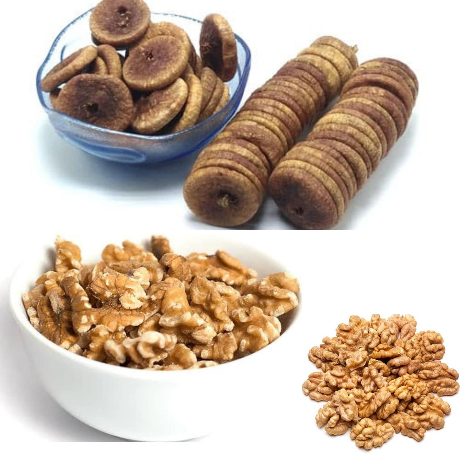 Combo of walnut kernels and figs - Sheezans - Organic Dry Fruits - Buy ...